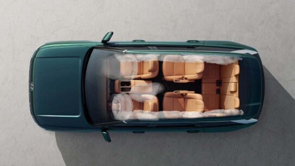 2026 Hyundai Palisade 10 air bag interior view
