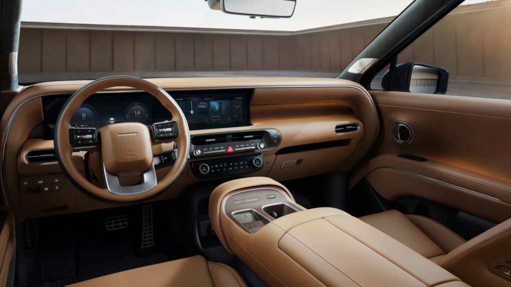 2026 Hyundai Palisade Front dash tech view