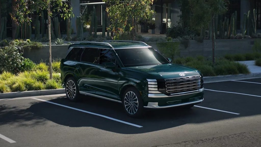 2026 Hyundai Palisade Calligraphy parked in a lot