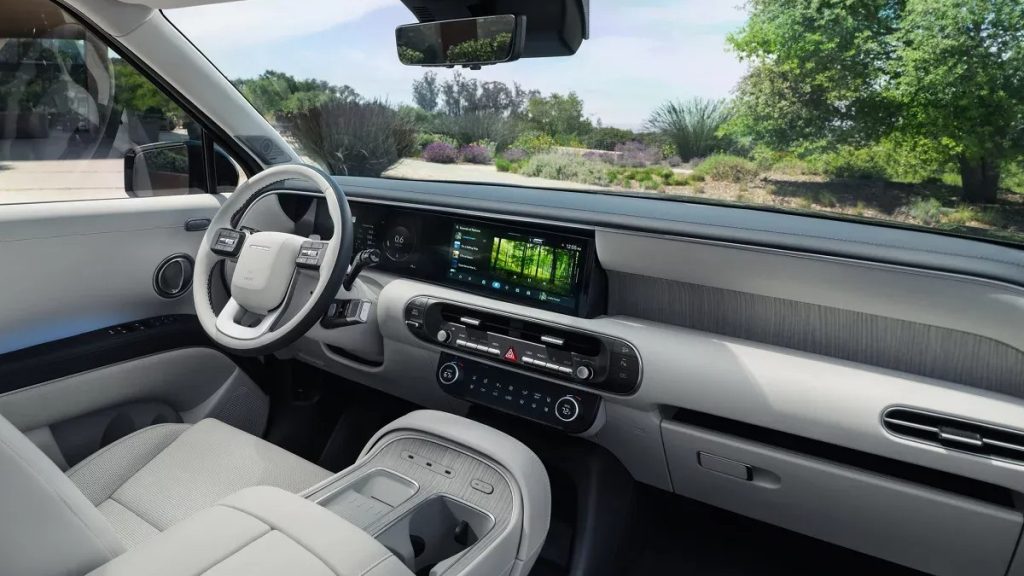 Interior front dash tech in a 2026 Hyundai Palisade