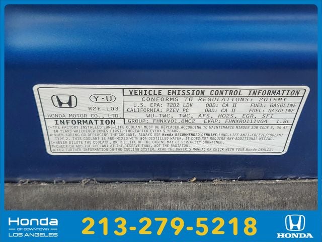 2015 Honda Civic LX