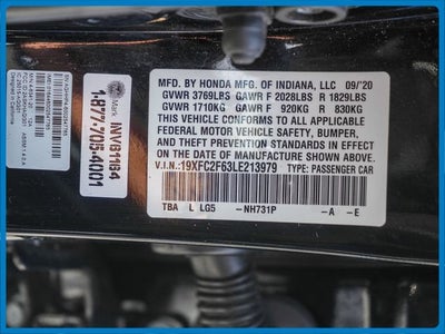 2020 Honda Civic LX