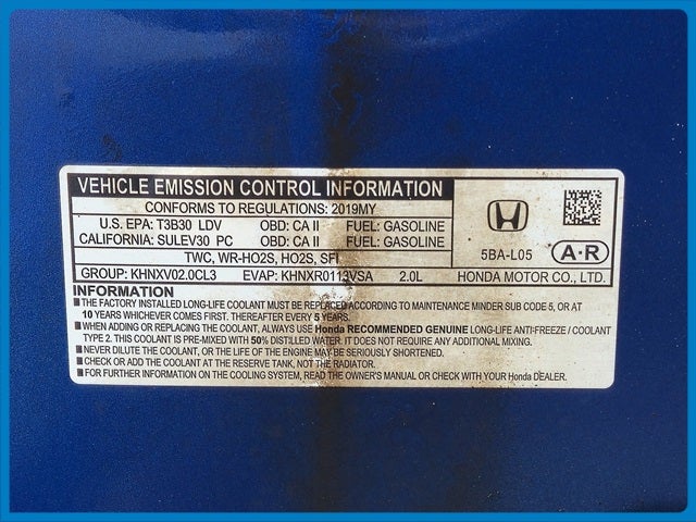 2019 Honda Civic Sport