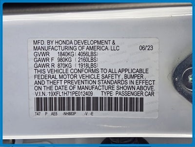 2023 Honda Civic EX-L