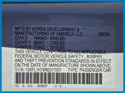 2024 Honda Civic EX-L