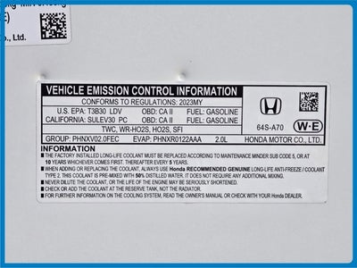 2023 Honda Civic Sport