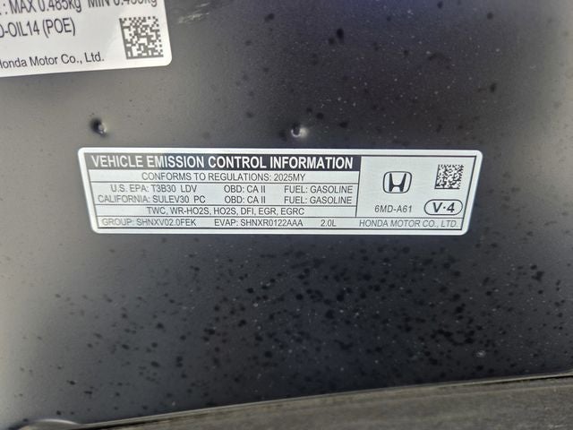 2025 Honda Civic Sport