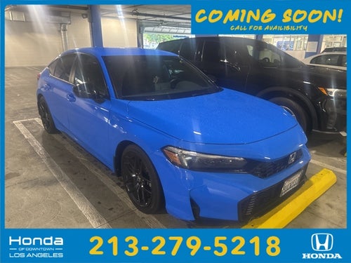 2025 Honda Civic Sport