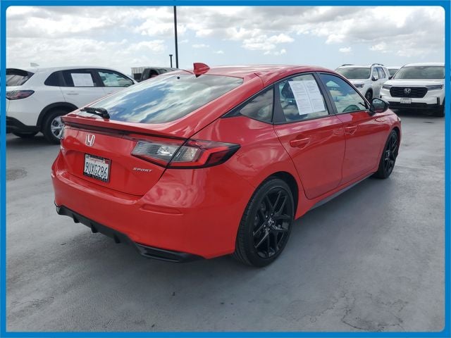 2025 Honda Civic Sport