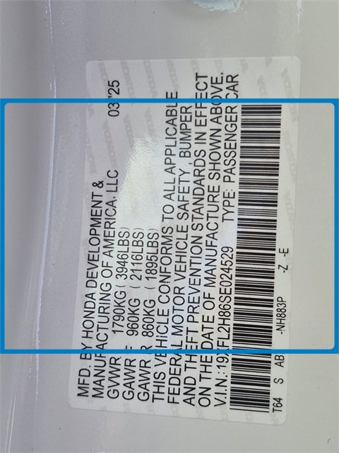 2025 Honda Civic Sport