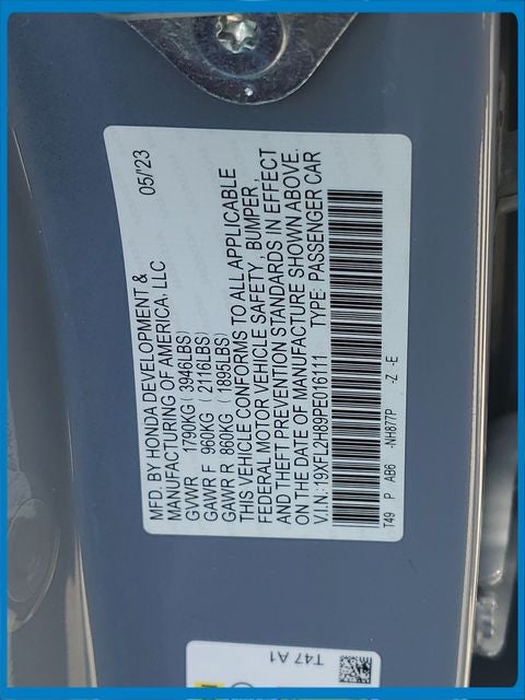 2023 Honda Civic Sport