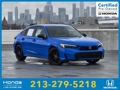 2025 Honda Civic Hybrid Sport