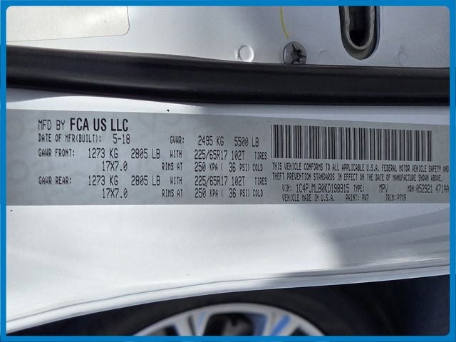 2019 Jeep Cherokee Latitude Plus