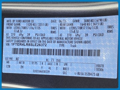 2025 Ford Ranger Raptor