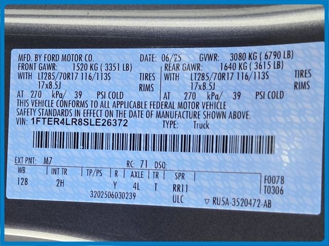 2025 Ford Ranger Raptor