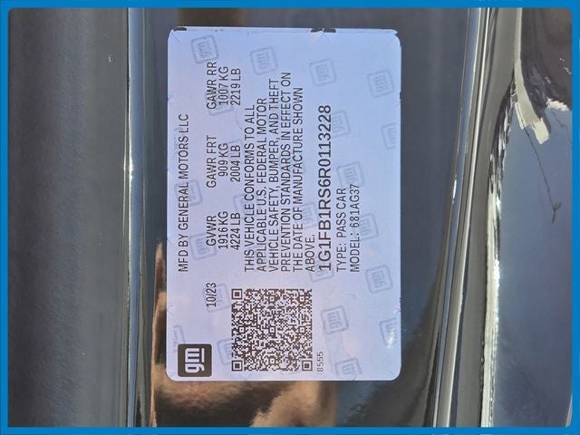 2024 Chevrolet Camaro 1LT