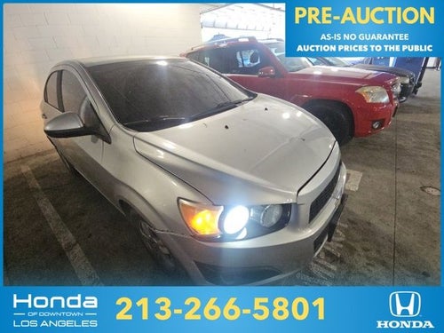 2012 Chevrolet Sonic 2LT