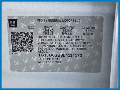 2020 Chevrolet Sonic LT