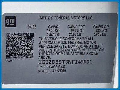 2022 Chevrolet Malibu LT
