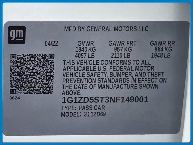 2022 Chevrolet Malibu LT