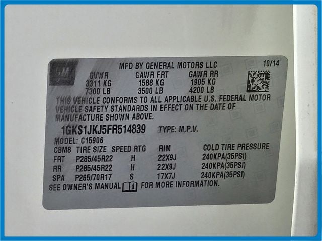 2015 GMC Yukon XL Denali