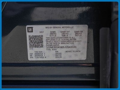2018 Chevrolet Traverse LT Cloth w/1LT
