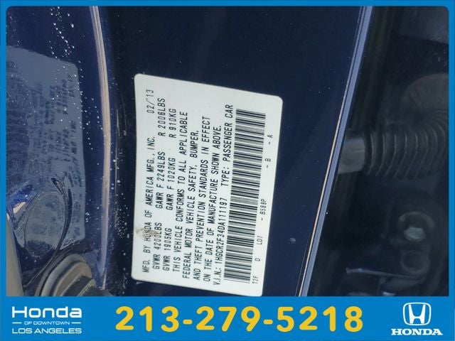 2013 Honda Accord LX
