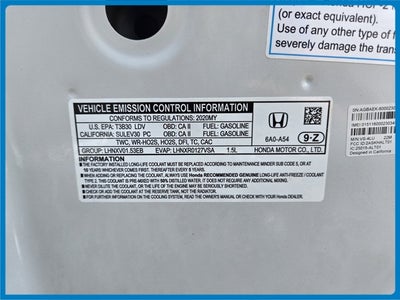 2020 Honda Accord EX