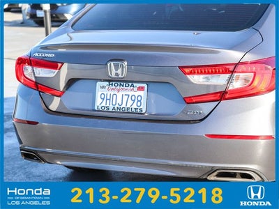 2018 Honda Accord EX-L 2.0T