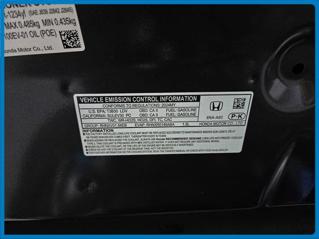 2024 Honda Accord EX