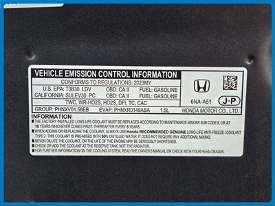 2023 Honda Accord EX