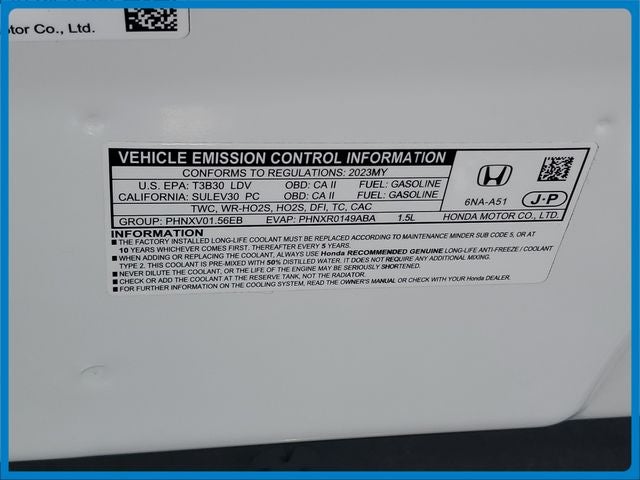 2023 Honda Accord EX