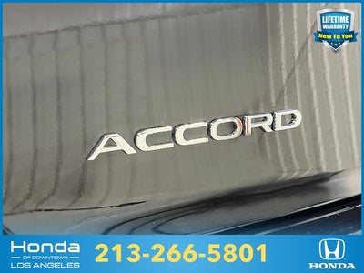 2026 Honda Accord SE