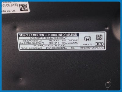 2025 Honda Accord SE