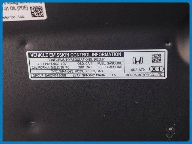 2025 Honda Accord SE