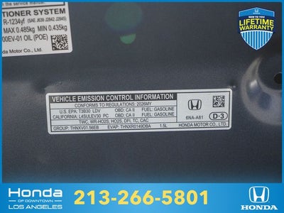 2026 Honda Accord SE