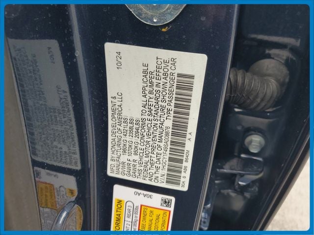 2025 Honda Accord SE