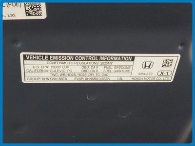 2025 Honda Accord SE