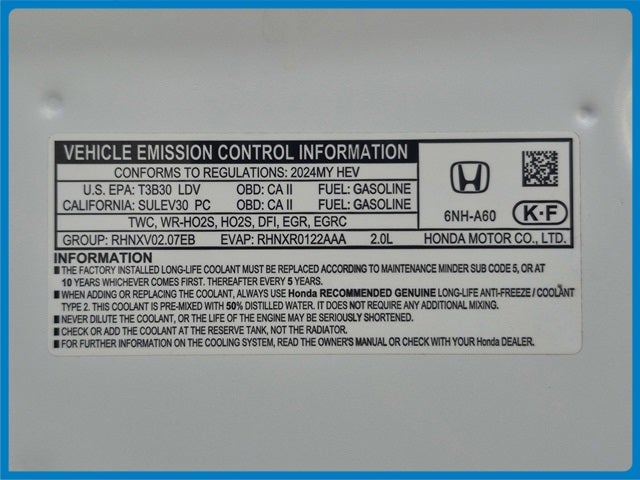 2024 Honda Accord Hybrid Sport