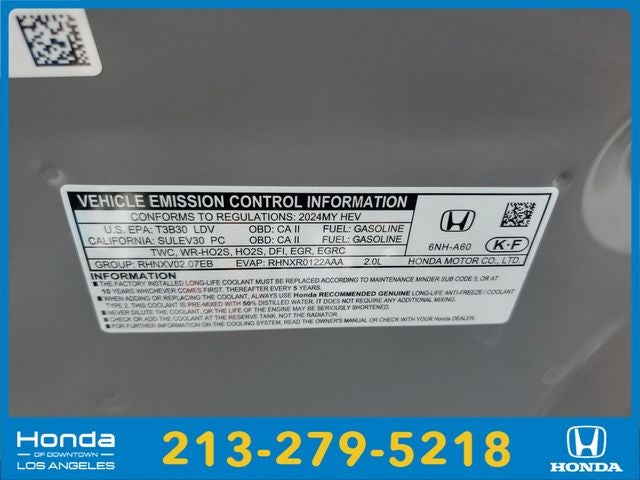 2024 Honda Accord Hybrid Sport-L