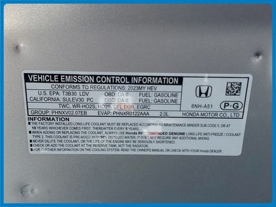 2023 Honda Accord Hybrid Sport-L