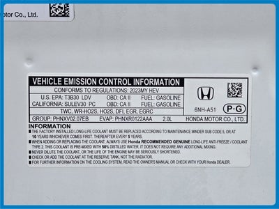 2023 Honda Accord Hybrid Touring