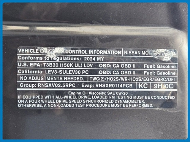 2024 Nissan Altima 2.5 SV