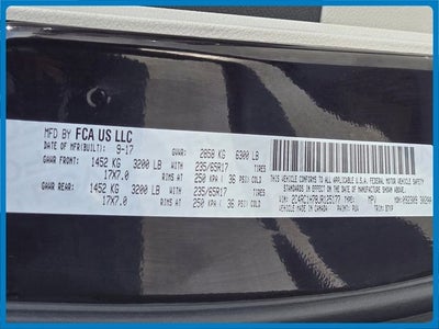 2018 Chrysler Pacifica Hybrid Touring Plus