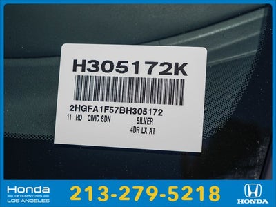 2011 Honda Civic LX