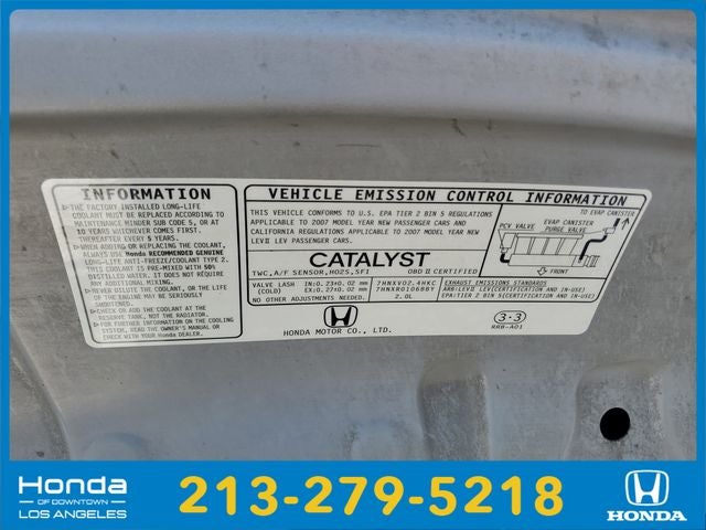2007 Honda Civic Si