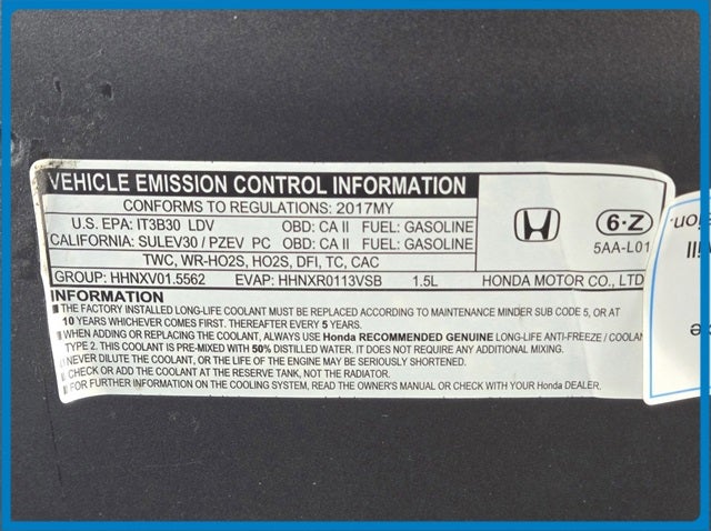 2017 Honda Civic EX-L