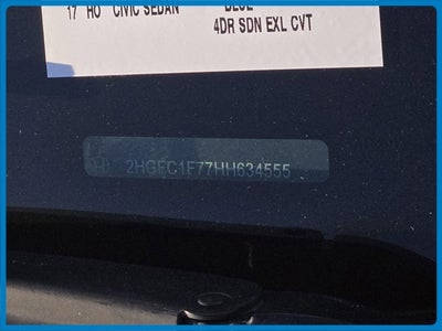 2017 Honda Civic EX-L