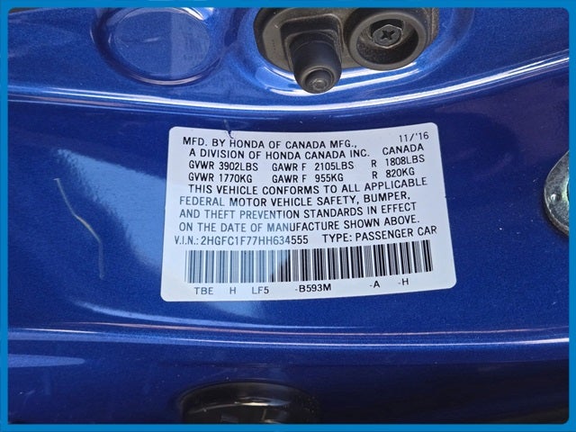 2017 Honda Civic EX-L