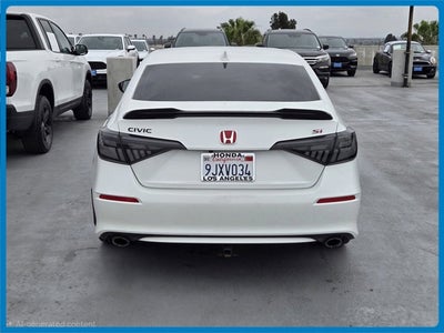 2024 Honda Civic Si Manual